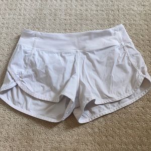 White ivviva shorts size 12 speed up